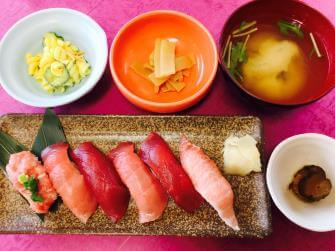 まぐろづくし６貫
